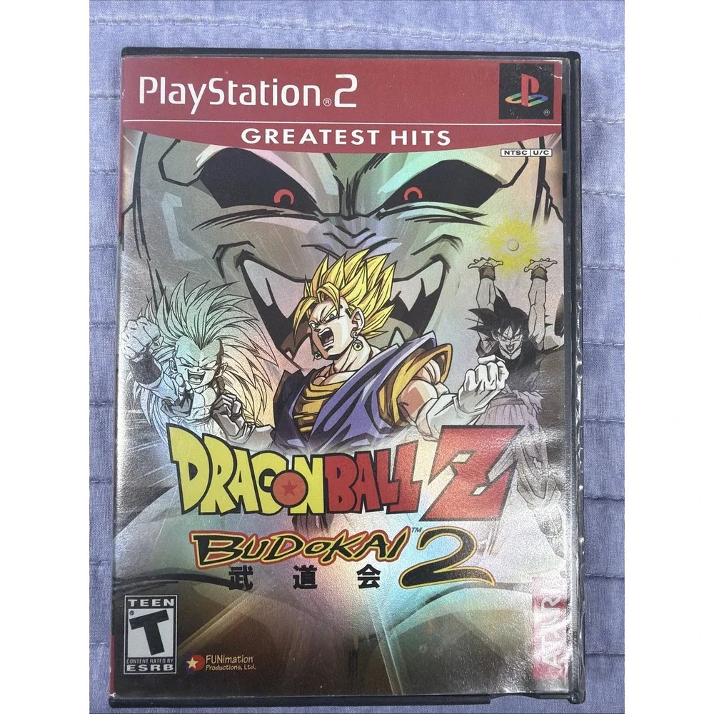 Dragon Ball Z Budokai 2 PS2 PlayStation 2 Tested Working No Manual Game